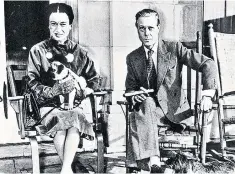  ??  ?? All eyes on you: the Duke and Duchess of Windsor were under surveillan­ce