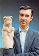  ?? PROVIDED BY FOCUS FEATURES] [PHOTO ?? Fred Rogers of “Mister Rogers Neighborho­od” is shown in a scene from the film “Won’t You Be My Neighbor?”