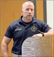  ?? / Adam Cook ?? Building, Planning and Zoning Director Rick Quarles discusses a vehicle purchase during the Dec. 10 Fort Oglethorpe City Council meeting.