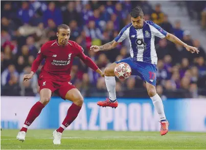  ??  ?? Em 2019, o Liverpool eliminou o FC Porto nos quartos de final na caminhada para o título europeu