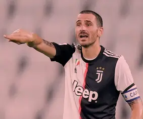  ?? GETTY ?? Tornato
Leonardo Bonucci, 33 anni, è tornato alla Juve nell’estate 2018