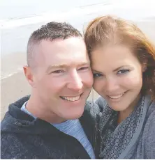  ?? HANDOUT ?? Alyssa LeBlevec, right, says this photo of her and then-boyfriend Neil Logan, a Vancouver police constable, was taken the morning of the day of the alleged assault.