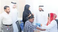  ?? Supplied photo ?? the tawajud initiative enables expat employees at the rta to undergo medical fitness tests at the rta’s clinic. —