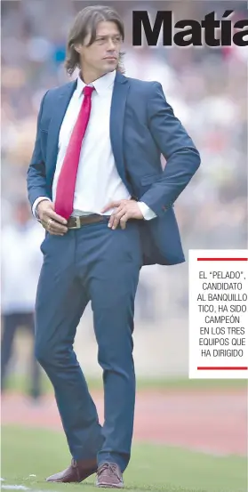  ?? Costa Rica sería la primera selección que dirige Matías Almeyda. Comex/La República ??