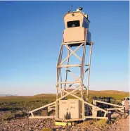  ?? RENE ROMO/JOURNAL ?? National Guard troops help the Border Patrol in 2010 by staffing observatio­n posts and operating long-range surveillan­ce equipment on a hill west of Columbus and three miles north of the Mexican border.