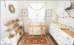  ??  ?? The nursery has been featured in the Houzz design blog.