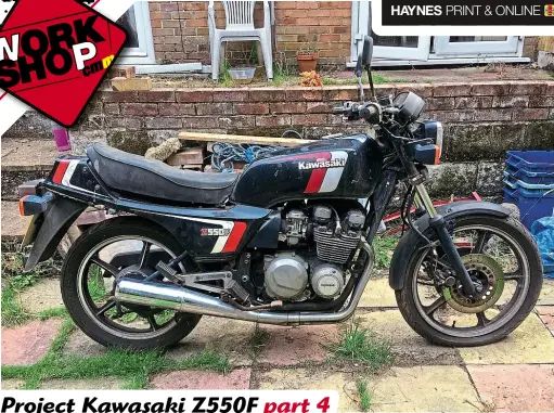 KAWASAKI Z550F -