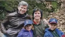  ?? HBO VIA AP ?? This image released by HBO shows, from left, Jeffrey Hamburg, Ali Hamburg, Barbara Beach Hamburg and Madison Hamburg in a family photo used for the documentar­y series “Murder on Middle Beach.” .