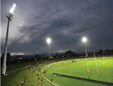 Why Bay Oval faces a wait for more Chiefs Super Rugby action - PressReader
