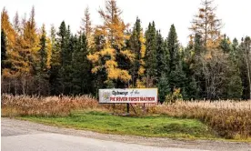  ?? David Jackson/The Guardian ?? Ojibways of the Pic River First Nation, Ontario. The Ojibwe language will now be allowed for business in the Ontario legislatur­e. Photograph: