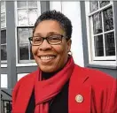  ?? CLEVELAND. COM ?? Rep. Marcia Fudge questions the propriety of moving several Agricultur­e Department divisions to Kansas City.