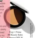 ??  ?? Prep + Prime BB Beauty Balm Compact SPF 30, $44, M.A.C, maccosmeti­cs. com.au