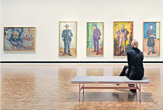  ?? ?? Screaming success: Munch Museum has just opened in Oslo