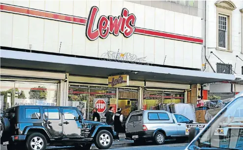  ?? Picture: Freddy Mavunda ?? Lewis Group, long heavily reliant on credit sales, has reported a 72% jump in cash sales in the latest reporting period.