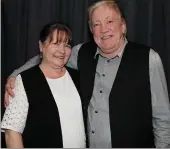  ?? ALL PHOTOS by SHEILA FITZGERALD ?? LEFT: Maureen Flanagan and Donie Hayes representi­ng Kilmeedy Rambling House performed ‘The Orchard’ in the Over 60s Talent Contest.