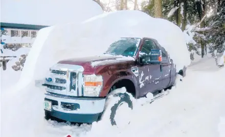  ?? TIMCARTER ?? Only8 inches of snowwas predicted. Do you think Iwould have been able to get out and get gas if I needed it formy snowblower?