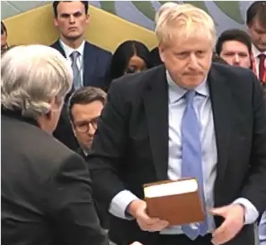 Hand on heart, I did not lie, says Boris as the grilling begins ...