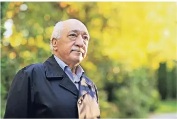  ?? FOTO: DPA ?? Fethullah Gülen lebt seit 1999 in Saylorsbur­g im US-Bundesstaa­t Pennsylvan­ia im selbstgewä­hlten Exil.