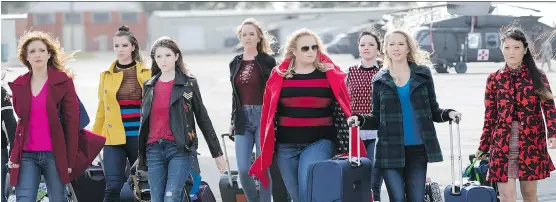  ?? PHOTOS: UNIVERSAL PICTURES ?? The Bellas are back for the third and final instalment of the Pitch Perfect franchise. This time around, the group travels overseas as part of a USO tour.