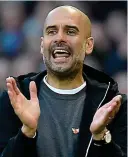  ??  ?? No rest: City boss Guardiola