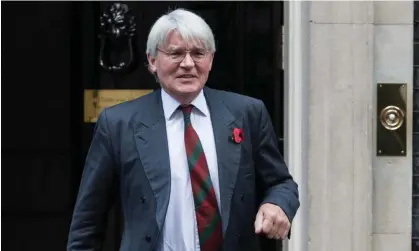  ?? Photograph: Anadolu Agency/Getty Images ?? Andrew Mitchell, the new minister for developmen­t at the Foreign, Commonweal­th and Developmen­t Office, last week.