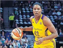  ?? [THE ASSOCIATED PRESS FILE PHOTO] ?? Jantel Lavender played her first eight WNBA seasons with the Los Angeles Sparks.