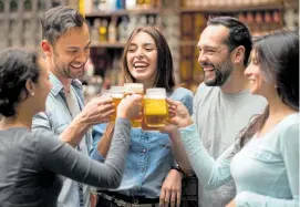  ??  ?? A campaign launched today is urging us to have more drink-free days