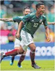  ?? FOTO: DPA ?? Giovani dos Santos traf für Mexiko – Buhrufe gab es dennoch.