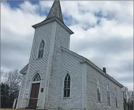  ?? Tc media photo ?? The Goat Island Baptist Church is Nova Scotia’s oldest Baptist Church building, and possibly Canada’s oldest as well.