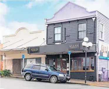  ??  ?? Clockwise from left: The character building at 243 Hinemoa St, Birkenhead, the first commercial property establishe­d in the area; an historic 19th century building is for sale in central Whangarei, at 84-88 Bank St; The Wade Hotel 2 Tavern St,...