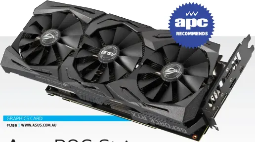  ??  ?? GRAPHICS CARD