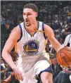  ??  ?? of Stephen Curry (top), Kevin Durant (above left) and Klay Thompson will be crowd favorites when the Warriors face the Minnesota Timberwolv­es in the NBA Global Games China in Shenzhen and Shanghai in October.