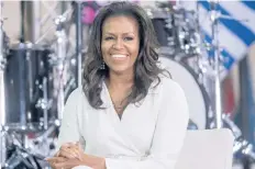  ??  ?? Michelle Obama, ex primera dama de EU, el pasado 11 de octubre en Nueva York.