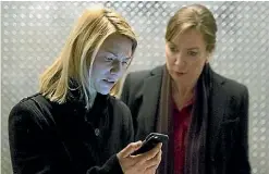  ??  ?? Carrie’s (Claire Danes) enemy this season appears to be US President Elizabeth Keane (Elizabeth Marvel).