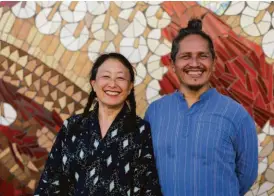  ?? Scott Tsuchitani ?? Debby Kajiyama and José Ome Navarrete Mazatl are the founders and co-directors of Oakland’s Naka Dance Theater.