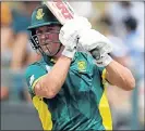  ?? Picture: GALLO IMAGES ?? IN CHARGE: Proteas star AB de Villiers