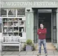  ??  ?? 0 Adrian Turpin, director of Wigtown Book Festival