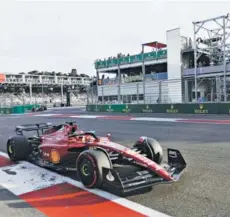  ?? ?? ►
Charles Leclerc, durante la clasificac­ión del Gran Premio de Azerbaiyán.