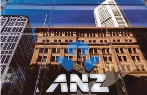  ?? REUTERS PIC ?? The Australia and New Zealand Banking Group Ltd in 2015 raised A$2.5 billion from institutio­nal investors and up to A$500 million from retail investors
