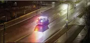  ?? TIM GRUBER / THE NEW YORK TIMES ?? Studies have found that the time saved responding to medical calls, like this one last year in Minneapoli­s, by relying on lights, sirens and speed is not meaningful in most cases.