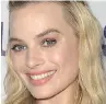  ??  ?? Margot Robbie