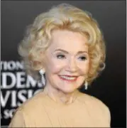  ?? CHRIS PIZZELLO — THE ASSOCIATED PRESS FILE ?? In this photo, Agnes Nixon arrives at the 37th Annual Daytime Emmy Awards in Las Vegas. Nixon, the creative force behind the popular soap operas “One Life to Live” and “All My Children,” died Wednesday in Haverford, Pa. She was 93.