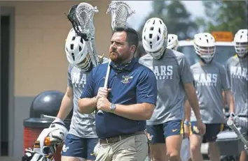  ?? David Garrett/For the Post-Gazette ?? The Mars boys lacrosse team can hold its head high after its impressive run to the PIAA Class 2A championsh­ip match.