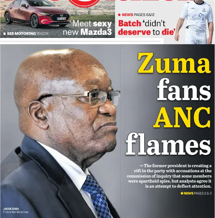 Zuma fans ANC f lames - PressReader