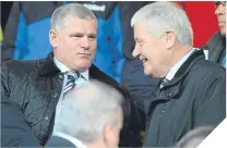  ??  ?? Ian Durrant with Archie Knox.