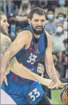  ?? FOTO: PERE PUNTÍ ?? Mirotic, líder del Barça