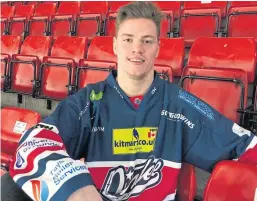  ??  ?? Dundee Stars’ latest signing Oliver Paczkowski.