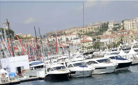  ?? (Photos DR et G.Traverso) ?? Les plus beaux yachts se sont donné rendez-vous en baie de Cannes à partir d’aujourd’hui.