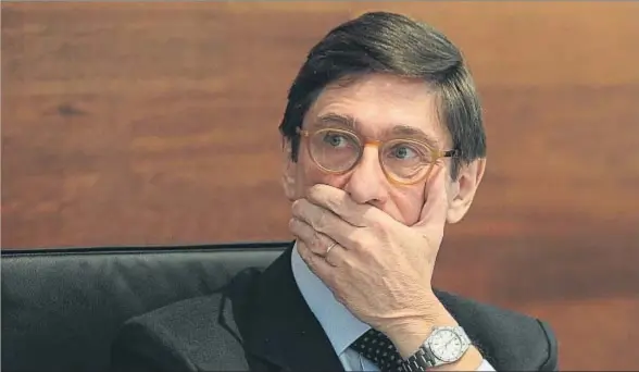  ?? EMILIA GUTIÉRREZ / ARCHIVO ?? José Ignacio Goirigolza­rri dirigirá la cuarta entidad financiera del mercado español