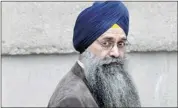  ?? Darryl Dyck, Canadian Press ?? Inderjit Singh Reyat is the only person convicted in the 1985 Air India bombings.